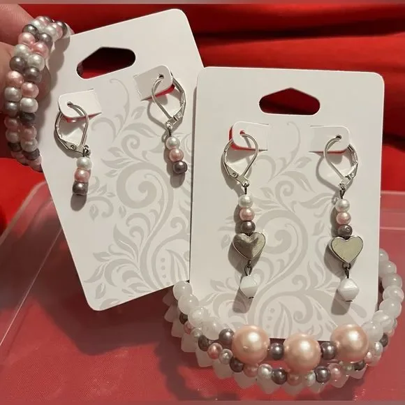 Mommy and Me 3pc Matching Jewelry Set - Picture 3 of 3